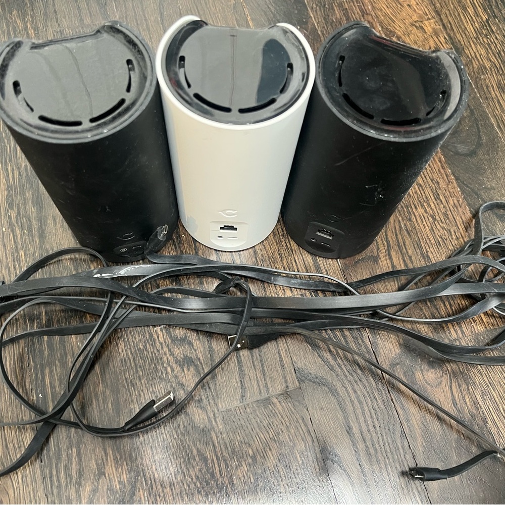 Canary Black and White Security Cameras Devices